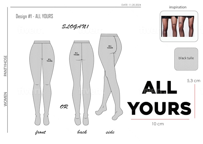 Fashion Design Flat Sketches For Lingerie Tech Pack By Fascin Fiverr